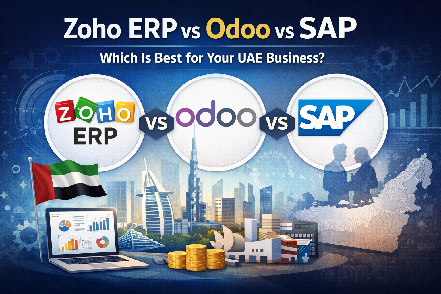Zoho ERP vs Odoo vs SAP