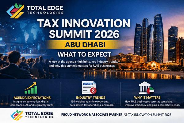 Tax Innovation Summit 2026 in Abu Dhabi